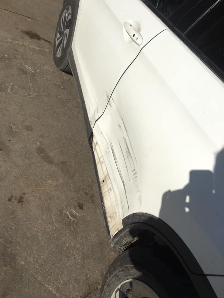 Araç hasarı tamiri öncesi durum