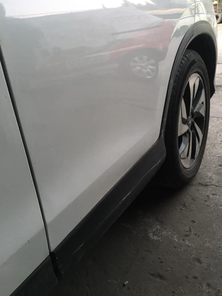 Araç hasarı tamiri sonrası - Mükemmel sonuç